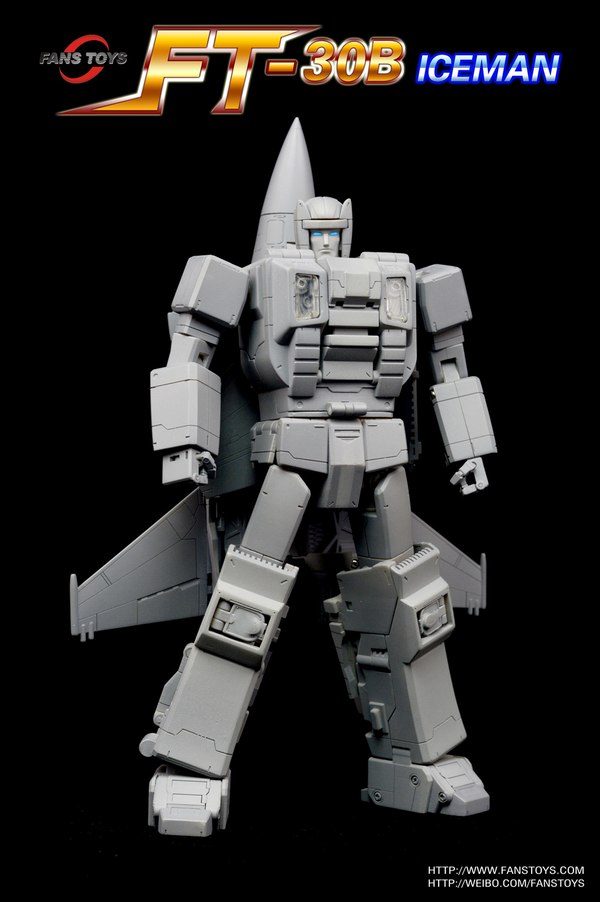 FT 30B Iceman Fanstoys Unofficial MP Scale Air Raid Prototype Revealed  (1 of 9)